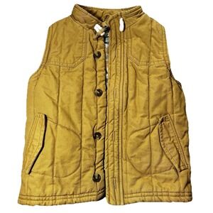 Boys‎ OshKosh 3T Chore Vest Plaid Lined Cowboy Western Rodeo Genuine Kids Work